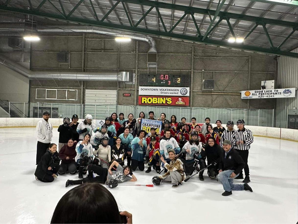 High school students became A side runner up in the Youth Broomball tournament also known as tournament of hope held in Thunder bay.